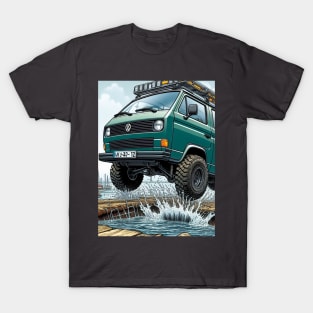 van in a puddle T-Shirt